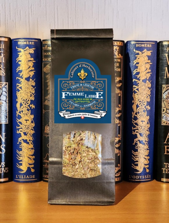 Tisane femme libre, règles douloureuses, cycles, ménopause, dysménorrhée, endométriose 