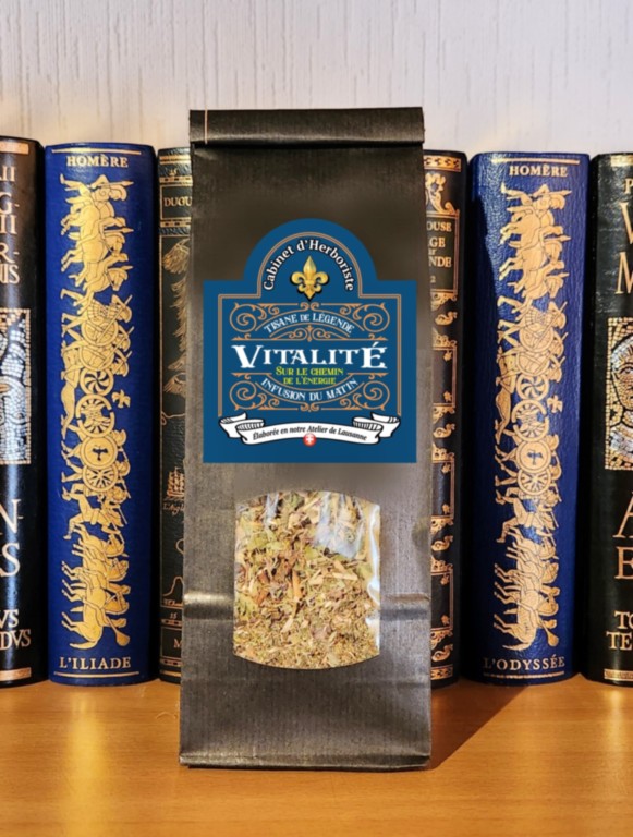 Tisane Vitalité, anti fatigue, du matin