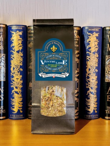 Infusion Ventre libre, digestive, apéritive, maladie de crohn, constipation, diarrhée, troubles digestifs, mal de ventre